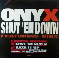 画像1: $ ONYX FEATURING DMX / SHUT 'EM DOWN (12"×2) 未 (Def 213-1) Y5?-5F