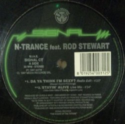 画像1: N-Trance Feat. Rod Stewart ‎/ Da Ya Think I'm Sexy? 未