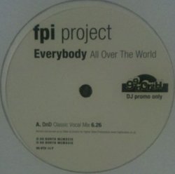 画像1: FPI Project ‎/ Everybody (All Over The World) 12"×2 未