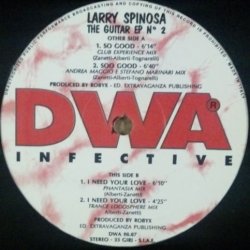 画像1: $ Larry Spinosa ‎/ The Guitar E.P. N. 2 (DWA 00.87) 残少 Y16-D3649 未