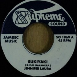 画像1: $ Jennifer Laura / Sukiyaki (Supreme Sound) 7inch (SO 1869) YYS100-2-3 後程済