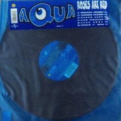 画像1: %% Aqua / Roses Are Red (DO IT 22-98) 青袋 (plastic blue sleeve.) Y17 ビニールがレコードにくっついてしまった。