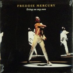 画像1: $ Freddie Mercury / Living On My Own (0-66270) D3843 (US) Y10-5F 後程済 店長　探す