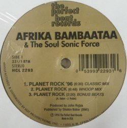 画像1: Afrika Bambaataa & The Soul Sonic Force / Planet Rock '96 残少 D4014 未