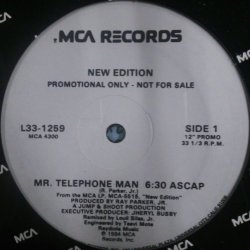 画像1: New Edition ‎/ Mr. Telephone Man ラスト 未