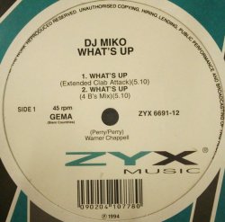 画像1: DJ Miko ‎/ What's Up 最終 D4301 未