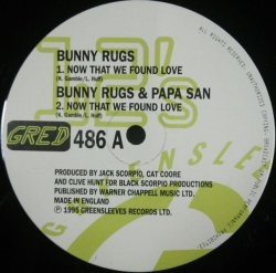 画像1: Bunny Rugs ‎/ Now That We Found Love 残少 D4306
