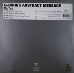 画像1: Q-Burns Abstract Message / This Time 最終 未 D4354