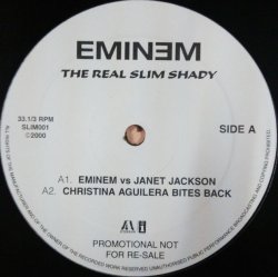 画像1: $ Eminem / The Real Slim Shady (Bootlegs) ラスト (SLIM 001) Y1-D4427