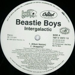 画像1: $ Beastie Boys / Intergalactic (US) 4mix (SPRO 7087 6 12872 1 9) D4565-Y3+4