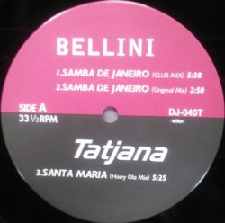 画像1: BELLINI / SAMBA DE JANEIRO * TATJANA / SANTA MARIA YYY192-2889-2-2