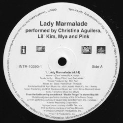 画像1: $$ Christina Aguilera, Lil' Kim, Mya And P!NK / Lady Marmalade (INTR-10390-1) Promo YYY254-2943-3-3