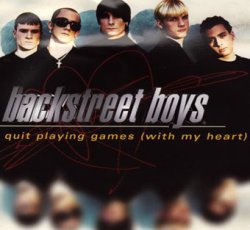 画像1: $ Backstreet Boys / Quit Playing Games (With My Heart) 01241-42452-1 YYY302-3791-9-19+ 後程済