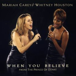 画像1: $ Mariah Carey & Whitney Houston / When You Believe (From The Prince Of Egypt) EU (COL 666520 6) YYY308-3893-6-6 後程済