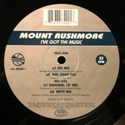 画像1: $ Mount Rushmore / I've Got The Music (MM 88400-1) YYY329-4186-3-3