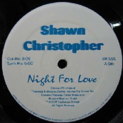 画像1: $ SHAWN CHRISTOPHER / NIGHT FOR LOVE (RR-595) 原修正 Y15?