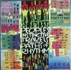画像1: $ A Tribe Called Quest / People's Instinctive Travels And The Paths Of Rhythm (HIP 96) LP YYY275-3228-18-19 後程済