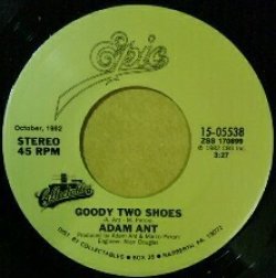 画像1: Adam Ant / Goody Two Shoes (7inch) 2013 ソフトバンク CM曲 残少 YYS46-4-4