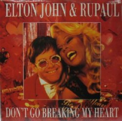 画像1: $ Elton John & RuPaul / Don't Go Breaking My Heart (MCA 12-54796) YYY34-739-3-6？ 4F 後程済