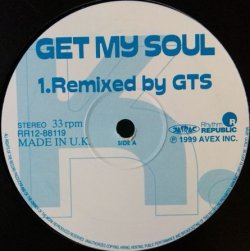 画像1: K. / GET MY SOUL Remixed by GTS (Groovy Soul Mix) 未 YYY31-628-3-80  原修正