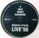 %% Massive Attack / Live' 98 (2LP) 盤質 (WBRL-P1) WBRL-P2 YYY287-3408-7-7 後程