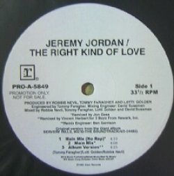 画像1: JEREMY JORDAN / THE RIGHT KIND OF LOVE  原修正
