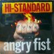 $ HI-STANDARD / angry fist (FAT555-1) LP YYY125-1899-4-4 後程済