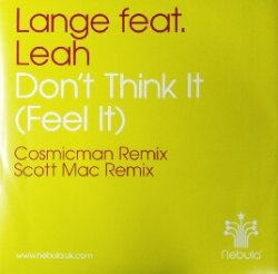 画像1: $ Lange Feat. Leah / Don't Think It (Feel It) (Remixes) 黄 (NEBTX037) 未  原修正 Y4+35? 後程済