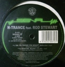 画像1: N-Trance Feat. Rod Stewart / Da Ya Think I'm Sexy? (Italy)