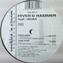画像1: Hiver & Hammer Feat. Javah / 5 Million Miles 未  原修正