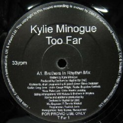 画像1: $ KYLIE MINOGUE / TOO FAR (Too Far 1) 原修正 Y20+5F