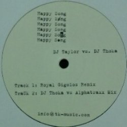 画像1: %% DJ Taylor vs. DJ Thoka / Happy Song (PLAQUE 004) 原修正 Y20? 在庫未確認