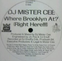 画像1: DJ Mister Cee / Shake Dat Ass Girl / Where Brooklyn At? (Right Here!!!)