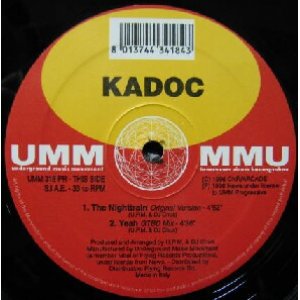 画像: $ KADOC / THE NIGHTTRAIN (UMM 318 PR)  原修正 Y18? 後程済