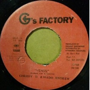 画像: CHRISSY D & MADD ANDREW / VENUS (7INCH) 未 YYS42-4-5  原修正