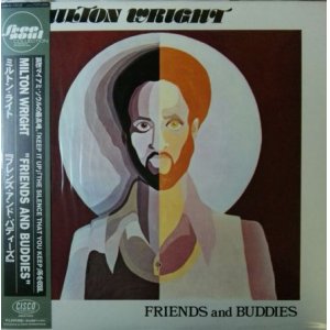 画像: $ Milton Wright / Friends And Buddies (AISLE-1015) 国内再発 (LP) YYY0-442-2-2 後程済