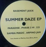 画像: $ Basement Jaxx / Summer Daze EP (JAXX 003) YYY301-3770-1-1+