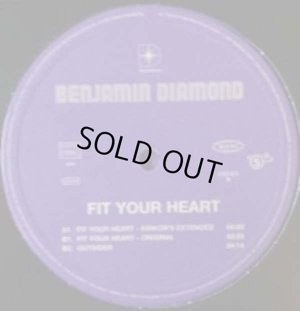 画像1: $ Benjamin Diamond / Fit Your Heart (EPC 671798 6) 最終在庫 Y1-D3332　在庫未確認　完売中