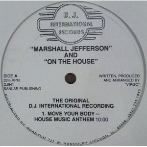 画像: $ Marshall Jefferson And On The House ‎/ Move Your Body (DJ941) Y4-D3658 後程済