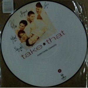 画像: $ Take That ‎/ Everything Changes (74321 16926-1) ピクチャー盤 (LP) 4F-5A3-Y10-D3800 ノイズ注意