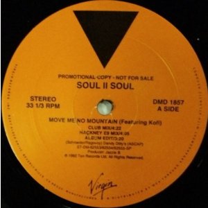画像: Soul II Soul ‎/ Move Me No Mountain 残少 D3820 未　