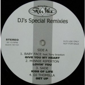 画像: %% DJ's Special Remixies (duorm 161101) SADE / KISS OF LIFE * MINNIE RIPERTON / LOVIN' YOU YYY305-3838-3-3