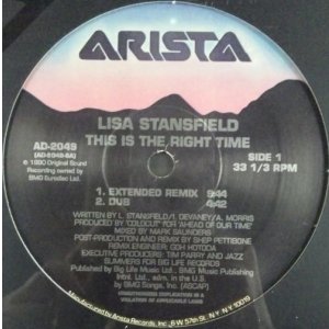 画像: %% Lisa Stansfield / This Is The Right Time YYY215-2327-3-3