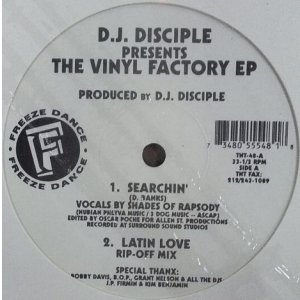 画像: $ D.J. Disciple / The Vinyl Factory EP (TNT-48) YYY266-3077-6-7 後程店長確認