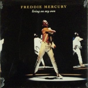 画像: $ Freddie Mercury / Living On My Own (0-66270) D3843 (US) Y10-5F 後程済 店長探す