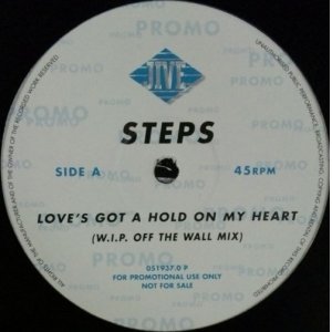 画像: $$ Steps ‎/ Love's Got A Hold On My Heart  (051937.0 P) D3920 Y14