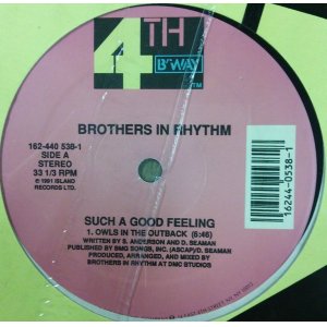 画像: $ Brothers In Rhythm ‎/ Such A Good Feeling (162-440 538-1) D3947 未 YYY38-827-3-6