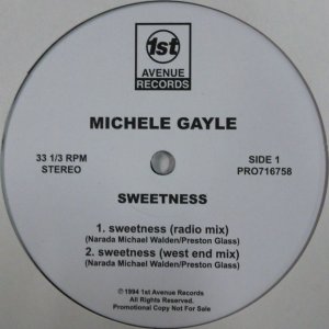 画像: MICHELE GAYLE / SWEETNESS 残少 D3994 未
