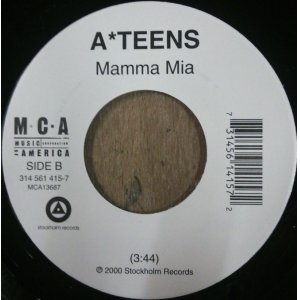 画像: $$ A*Teens / Mamma Mia (314 561 415-7) 7inch Y30