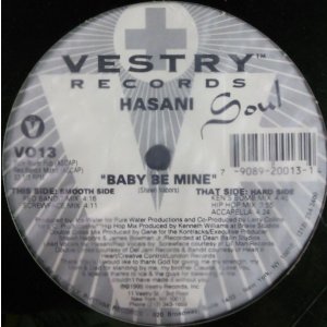 画像: %% Hasani ‎/ Baby Be Mine (オリジナル盤) 残少 (Vestry Records – V013) Y4-3F 在庫未確認